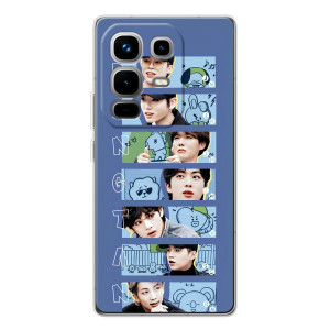 Чохли BTS для Infinix Note 50 Pro (AlphaPrint)