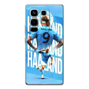 Чехлы с принтом для Infinix Note 50 Pro Футболист – Erling Haaland