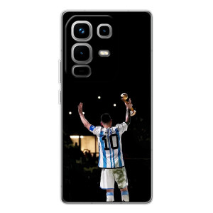 Чехлы Лео Месси Аргентина для Infinix Note 50 Pro – Лео Чемпион