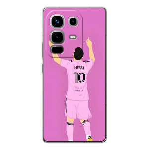 Чехлы Лео Месси в Майами на Infinix Note 50 Pro – Празднование Месси
