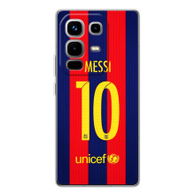 Чехлы Месси для Infinix Note 50 Pro (AlphaPrint) (Messi Barca 10)