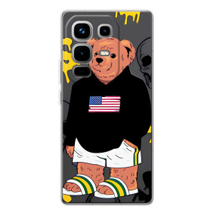 Чохли Мішка Тедді для Ноут 50 Про – Teddy USA