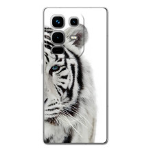 Чехлы с картинками животных Infinix Note 50 Pro (Белый Тигр)