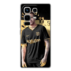 Силиконовый Чехол Infinix Note 50 Pro – Gold Neymar