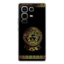 Чохли VERSACE для Ноте 50 Про (PREMIUMPrint) (Logo Versace)