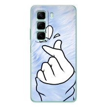 Чехлы (Знак сердечка) на Infinix Note 50 Pro