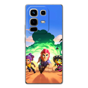 Чехол для Infinix Note 50 Pro Бравл Старс (VPrint)