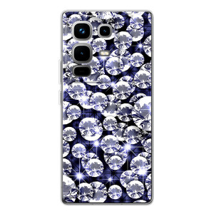Чехол (Дорого -богато) на Infinix Note 50 Pro – Бриллианты
