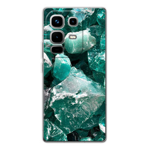 Чехол (Дорого -богато) на Infinix Note 50 Pro – Изумруд