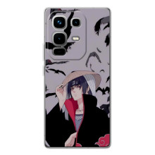 Чехол Итачи Учиха дляНоте 50 Про (AlphaPrint) (Итачи Вороны)