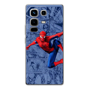 Силіконовий Чохол для Infinix Note 50 Pro – Людина павук