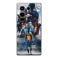 Чехол Месси футболист для Infinix Note 50 Pro – Коллаж Месси