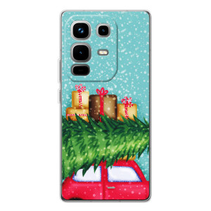 Чохол новорічна ялинка на Infinix Note 50 Pro (Новорічний настрій)