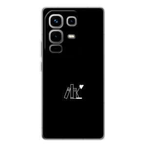 Чохол з картинками на чорному фоні для Infinix Note 50 Pro – Книжки
