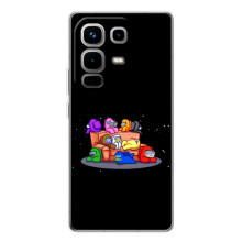 Чехол Амонг Ас для Infinix Note 50 Pro (AlphaPrint) (Амонг-ас)