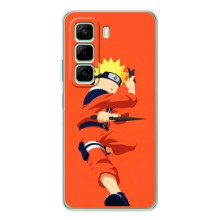 Чехлы с принтом Наруто на Infinix Note 50 Pro – Силуэт Наруто