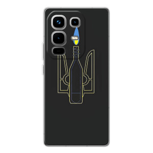 Чехол с картинкой (Патриотический ГЕРБ) на Infinix Note 50 Pro (Герб - Молотова)