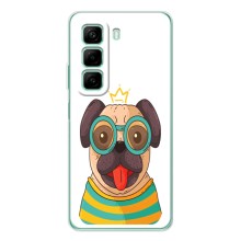 Бампер для Infinix Note 50 Pro с картинкой "Песики" – Собака Король
