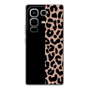 Чохол з леопардовим принтом на Infinix Note 50 Pro – Леопардовий фон