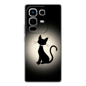 Чохол з принтом для Infinix Note 50 Pro (AlphaPrint) Модні коти