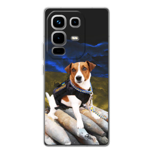 Чехол с принтом Собаки Патрон для Infinix Note 50 Pro – Пёс Патрон