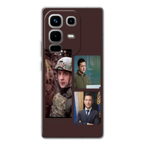 Чохол для Infinix Note 50 Pro (AlphaPrint - с принтом Зеленського)