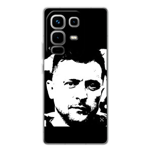 Чохол для Infinix Note 50 Pro (AlphaPrint - с принтом Зеленського)