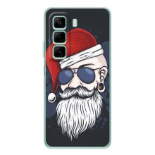 Чехол Санта Клаус для Infinix Note 50 Pro – Рождественский МЕН