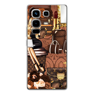 Чохол Стиль Louis Vuitton на Infinix Note 50 Pro – Мода Луі Віттон