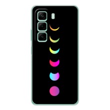 Чехол (ТПУ) с планетами на Infinix Note 50 Pro – Полнолуние