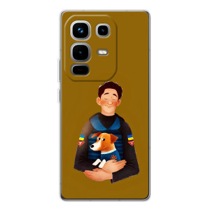 Чехол с принтом для Infinix Note 50 Pro – ЗСУ Патрон