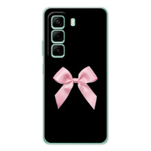 Чохол банти для Infinix Note 50 Pro – Бант на чорному