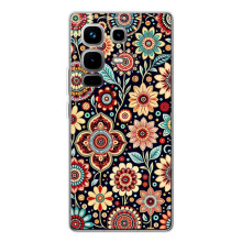 Чехол с принтом Ковер для Infinix Note 50 Pro – Цветочный ковер