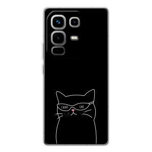 Чохол з малюнком кіт на Infinix Note 50 Pro