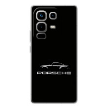 Чехол с авто Порше для Infinix Note 50 Pro