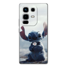 Чохол з малюнком Стіч для Infinix Note 50 Pro – Стіч з квіткою
