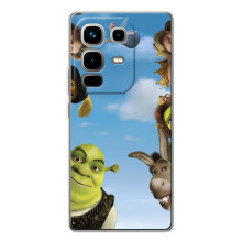Друкований чохол з принтом Шрек для Infinix Note 50 Pro