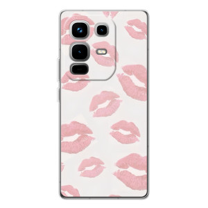Чехол с розовым рисунком для Infinix Note 50 Pro