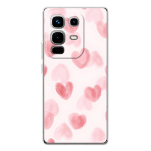 Чехол с розовым рисунком для Infinix Note 50 Pro
