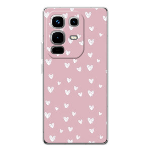 Чехол с розовым рисунком для Infinix Note 50 Pro