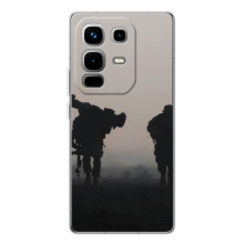 Чехол с украинским воином на Infinix Note 50 Pro – Украинские солдаты