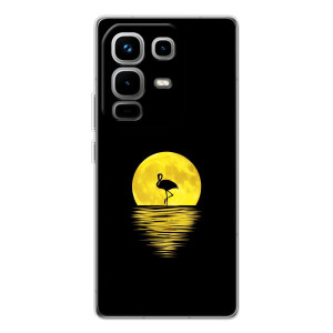 Летний Чехол на Infinix Note 50 Pro – Желтый Закат