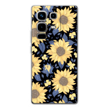 Чехлы с тематикой "ЦВЕТЫ" на Infinix Note 50 Pro (красивые цветы)