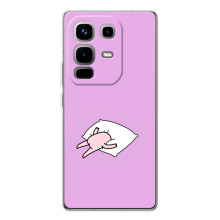Прикольні Чохли з принтом "інтернет меми" для Infinix Note 50 Pro – Плач у подушку