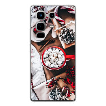 Різдвяні, Святкові Чохли для Ноте 50 Про (Різдвяна атмосфера)