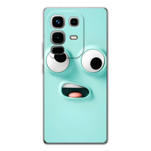 Силиконовые Чехлы (смешные стикеры) для Infinix Note 50 Pro – мордочка