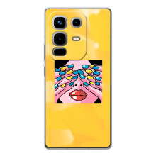 Силіконовий Бампер з принтом (ПАТРІОТ) для Infinix Note 50 Pro – Патріотка