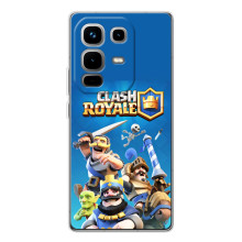 Силіконовий Чохол (атрибутика Клеш Роял) для Infinix Note 50 Pro (Клеш Король)