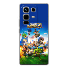 Силіконовий Чохол (атрибутика Клеш Роял) для Infinix Note 50 Pro (Клеш рояль)