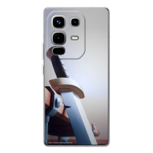 Силіконовий Чохол (атрибутика Клеш Роял) для Infinix Note 50 Pro (Меч варвара)
